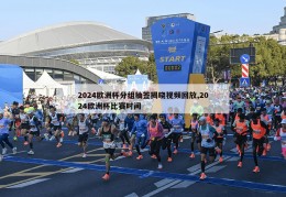 2024欧洲杯分组抽签揭晓视频回放,2024欧洲杯比赛时间